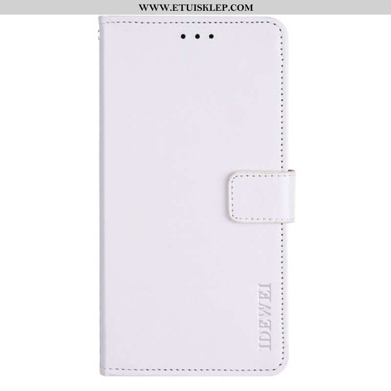 Etui Folio do Poco X4 Pro 5G Imitacja Skóry Idewei